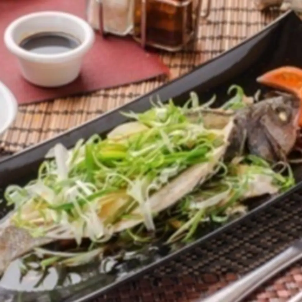 Steamed Seabass